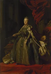 Ritratto di Caterina II, 1776-77