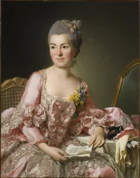 Ritratto di Marie-Suzanne Giroust, Madame Roslin, 1734-1772, 1770
