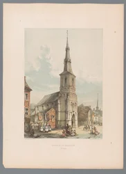 Veduta della chiesa di San Martino a Sint-Truiden