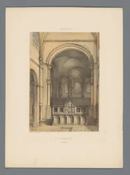 Interno della Basilica di San Servazio a Maastricht