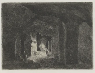 Sistema di gallerie sotterranee nella Sint Pietersberg a Maastricht