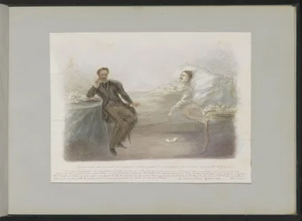 Gustave Doré sul letto di morte