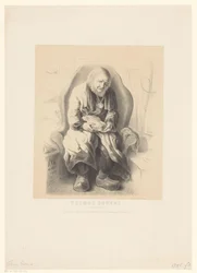 Ritratto di Thomas Peters, 112 anni