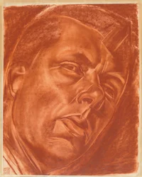 Ritratto di Boris Grigoriev 1886-1939, 1922