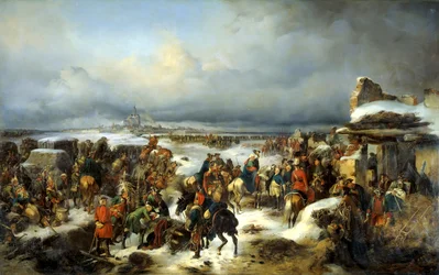 La cattura della fortezza prussiana di Kolberg il 16 dicembre 1761, 1852
