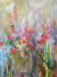 Figure floreali in fiore