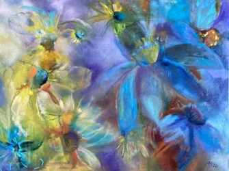 Fiori astratti da sogno