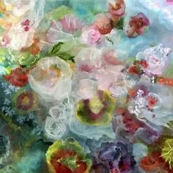 Fiori dai colori pastello da sogno