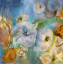 Fiori bianchi e delicati