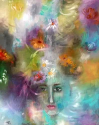 Ritratto "Sogno floreale"