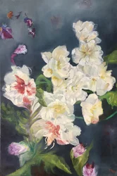 Morbidi fiori bianchi