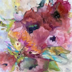 Una vivace composizione floreale