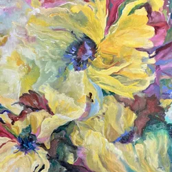 Fiori di un giallo vivace