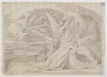 Studio per La morte di Mosè