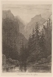 Vista presa nelle Alpi