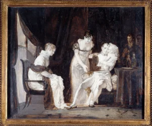 Napoleone con il Re di Roma
