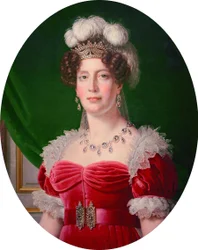 Francese: Portrait en buste de Marie-Thérèse Charlotte de France, duchesse d