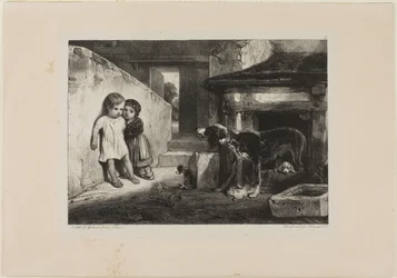 Bambini spaventati da un cane