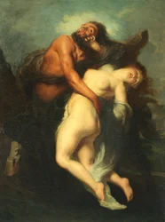 Il Rapimento di Deianira da parte del Centauro Nesso