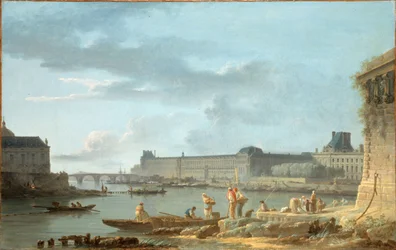 Il Louvre e il Pont Royal, visti dal Pont-Neuf, c.1780