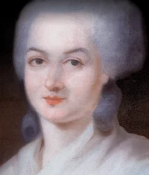 Ritratto di Olympe de Gouges (pastello su tela)
