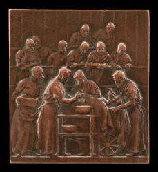 Monod che Dimostra una Procedura nella Sala Operatoria [retro]