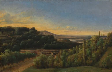 Veduta di Saint-Cloud, vicino alla Senna