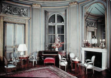 Vista del salone