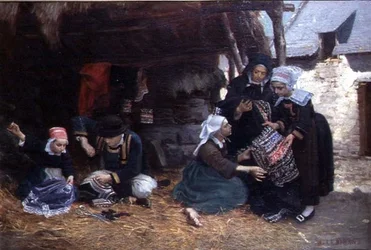 Ricamatrici al Lavoro