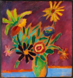 Fiori colorati, 1915