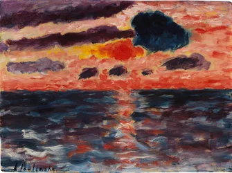 Tramonto, Borkum, 1928