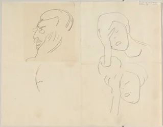 Schizzo di ritratto di Kandinsky