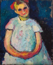 Bambino con le mani giunte, c. 1909