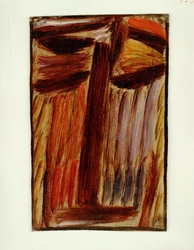 Grande meditazione (olio su tela)