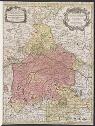 Mappa della Baviera