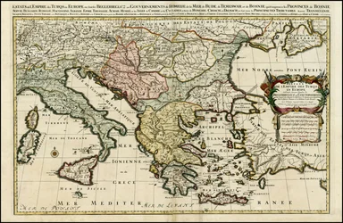 Mappa del 1692 dell