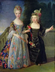 Catherine-Eleonore de Bethisy (1707-67) e suo fratello, Eugene-Eleanore (1709-81)