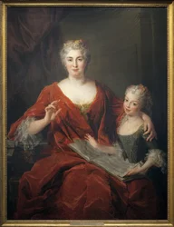 Madame de la Sablonniere e sua figlia