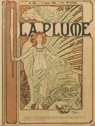 Copertina di La Plume No 209, 1898