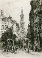 Drury Lane, Londra (incisione)