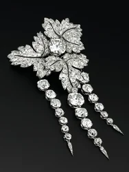 Spilla "Feuilles de Groseillier"