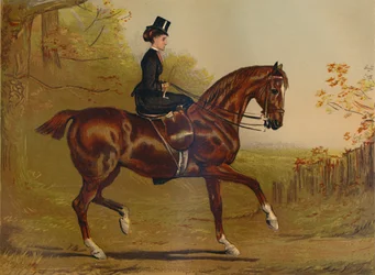 Andando a coprire - Un ritratto, c1879