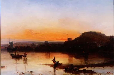 Forte Regent al tramonto