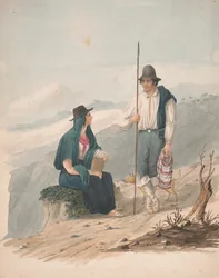 Uomo e donna di Chasna-Tenerife