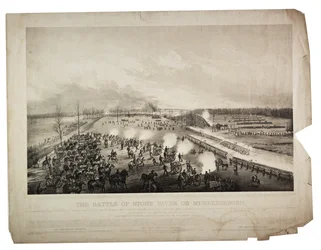 La battaglia per Stone River o Murfreesboro, 1863