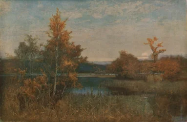 Un bagliore autunnale, 1886, c1930