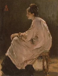 Ragazza Seduta