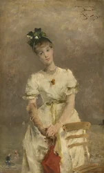 Giovane Donna al Mare
