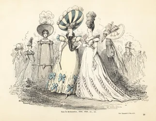 Costumi della Restaurazione Borbonica