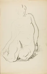 Nudo seduto